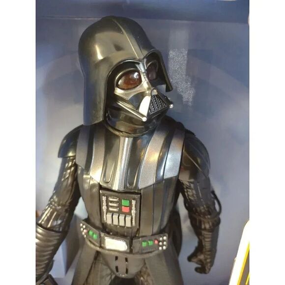 Star Wars DARTH VADER Action Figure Obi Wan Kenobi Galactic Action Interactive - Picture 5 of 16